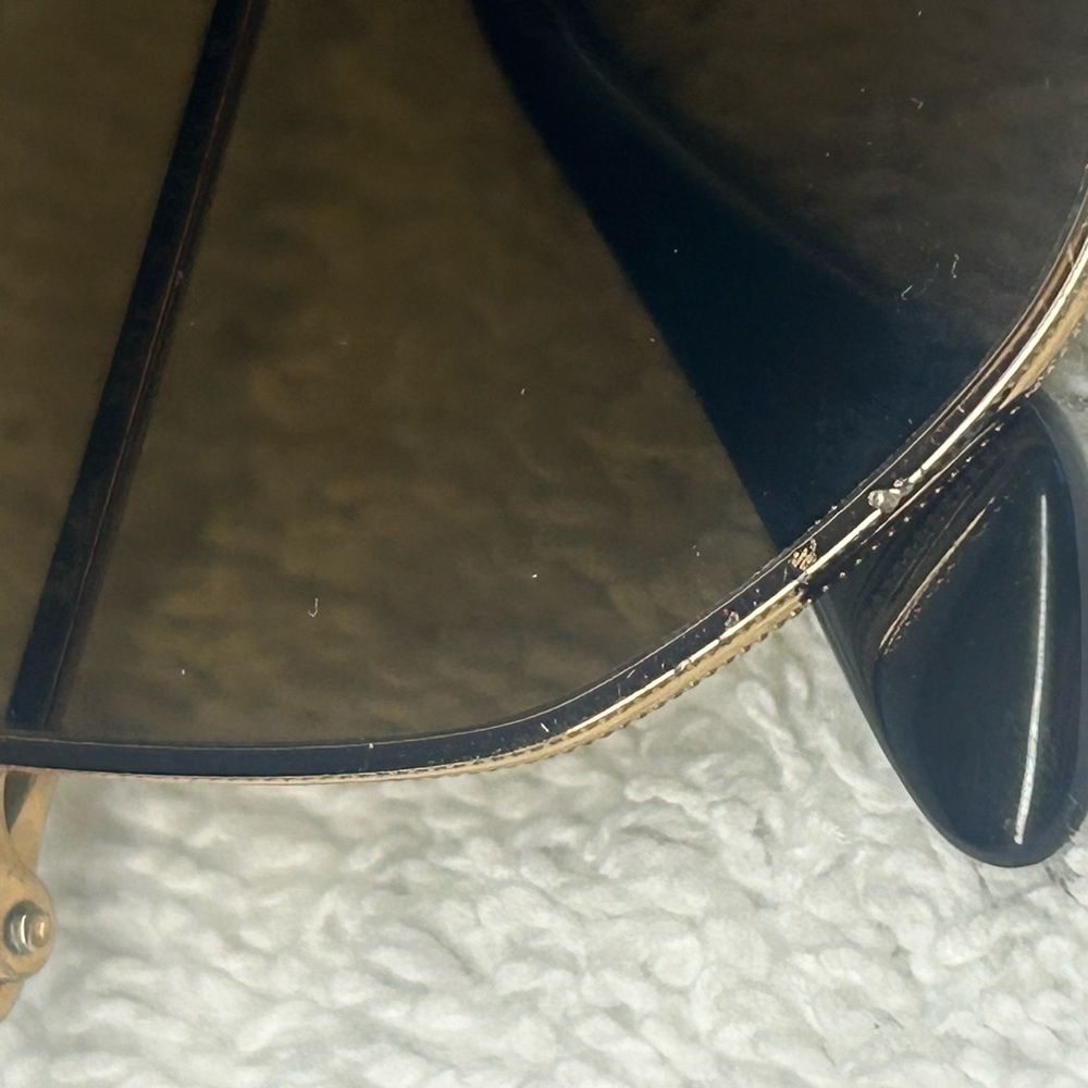 Stylish Black and Gold Sunglasses